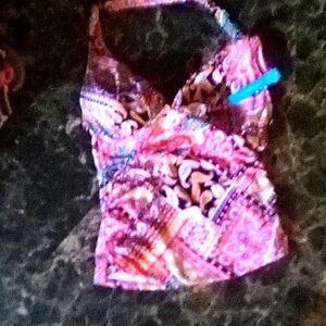 Bleurod Beattie swim tankini top NWT